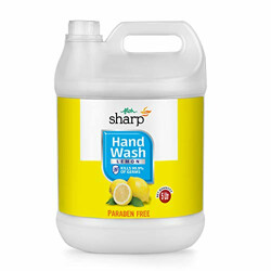 Floh Sharp Disinfectant Hand Wash 5 litre, Lemon Flavor (5 Litre Handwash), Paraben Free Hand wash