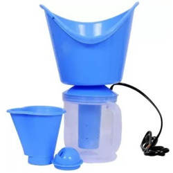 Kaushiki 3 in 1 Steam Vaporizer Nose Steamer, Cough Steamer, Nozzle Inhaler & Nose Vaporizer, Facial Steamer Vaporizer (White,Blue) Vaporizer(white,blue)