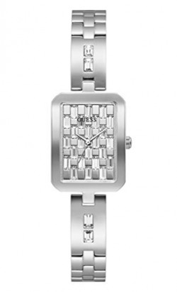 GUESS Analog Silver Dial Women's Watch-GW0102L1