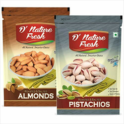 D' nature Fresh Almond, Pitsa, 4 x 250 g(1kg)