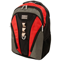 VanGoddy RIVO Backpack for up to 15.6inch Laptops (Red)