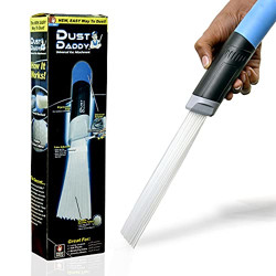 WINZEE Dust Daddy Universal Vacuum Cleaner Attachment Brush Suction Dirt Remover Sucker Flexible Small Mini Micro Tiny Tubes Straw Accessory Tool Car Home Kitchen Tight Spaces Corners Vent Adapter (1)