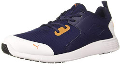 Puma Men's Stoop IDP Peacoat-Limepunch Sneaker-8 UK (38045202)
