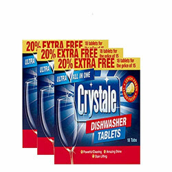 Crystale Starter Combo - Dishwasher Tablets Pack of 3