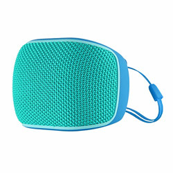 Lumiford GoMusic BT12 Wireless Bluetooth Speaker with Mic, Portable Speaker with Unique TWS Connection, Splash Proof, Voice Assistance & Multi connectivity Options (3.5 AUX, USB, Micro-SD, FM Radio) - Blue