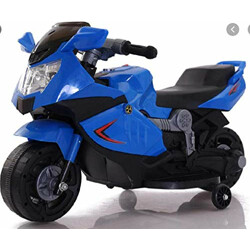 Mini Ninja Super Bike Rechargeable Battery Operated Ride-on for Kids(1.5 to 3Yrs) (Blue)