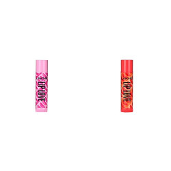 Lakme Lip Love Chapstick, Insta Pink, 4.5g and Lakme Lip Love Chapstick, Apricot, 4.5 g