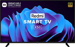 Redmi 126 cm (50 inches) 4K Ultra HD Android Smart LED TV X50 | L50M6-RA (Black) (2021 Model)