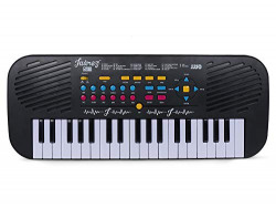 JUAREZ Junior JJ50KB 37 KEYS Multi-function Electronic Keyboard/Piano for Kids, Black