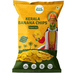 Beyond Snck Kerala Banana Chips- Healthy and Delicious savoury Snacks- Original Style Salted Pack of 3- 450g