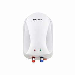 Faber 1Ltr 4.5KW Instant Water Heater (FWG Insta 1L / 4.5 kw), 5 Year Warranty on Tank, White