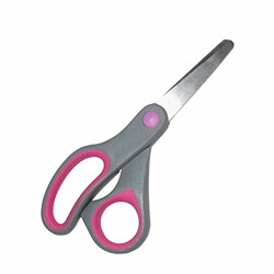 DeoDap Sharp Stainless Steel Easy Grip Mini Scissor-05 (1 Piece, Multicolor)