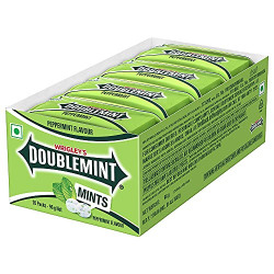 Doublemint Wrigleys Doublemint, Peppermint Thinmints - 96g - 20 Pieces