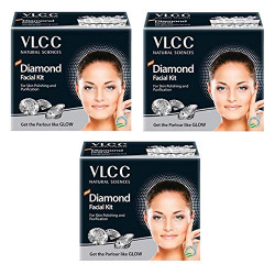 VLCC Diamond Facial Kit Pack of 3 (60 GM X 3)