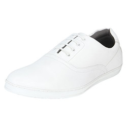 Bond Street by (Red Tape) Men's White Sneakers - 8 UK (42 EU) (BSS0655D)