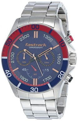 Fastrack Analog Blue Dial Men's Watch-3072SM06 / 3072SM06/3072SM06