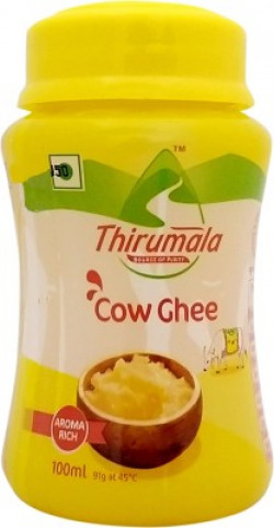 Thirumala Cow Ghee 100 ml Plastic Bottle