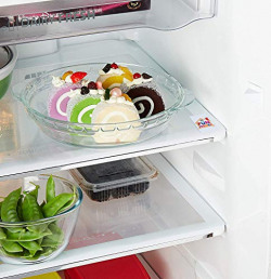 Fun Homes 6 Pieces PVC Refrigerator/Fridge Multipurpose Drawer Mat Set (White)