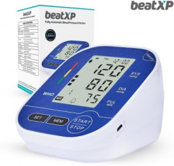 Pristyn care DIGITAL BP MONITOR Upper Arm Style BP Monitor | Automatic Blood Pressure | 1 year Warranty| Bp Automatic Machine | Digital Blood Pressure Monitor| Monitor Digital BP Monitor| Sphygmomanometer |Digital LCD Display Bp Monitor | Wrist B.P Monitor (Blue/White) Bp Monitor(Blue, White)