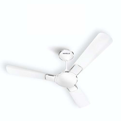 Havells Enticer 1200mm Decorative, Dust Resistant, High Power in Low Voltage (HPLV), High Speed Ceiling Fan (Matte White Chrome)