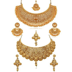Apara Combo Bridal Wedding Necklace Jewellery Set Earrings for Women