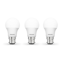 Philips Ace Saver 10W B22 LED Bulb,900lm, Cool Day Light, Pack of 3
