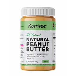 Kamree All Natural Peanut Butter Crunchy (Unsweetened) (850 GM)