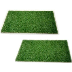 Rinki Home Furnishing Grass Door Mat (Buy 1 Get 1 Free) Set of 2 | Bathroom Mat, Entrance Natural Feel Grass Mat Carpet | Size-16×24 | 41×62 cm (Multi 2)