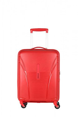 American Tourister Ivy PP 55 cms Red Hardsided Spinner Luggage with Built-in TSA Lock