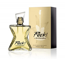 Shakira Perfumes - Rock by Shakira for Women, Floral, Fruity and Fresh Fragrance, 1.7 Fl Oz