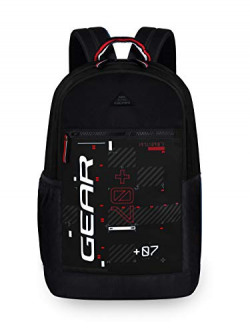 Gear Basic 2 20 Ltrs Black-Grey Casual Backpack (BKPBASIC20104)