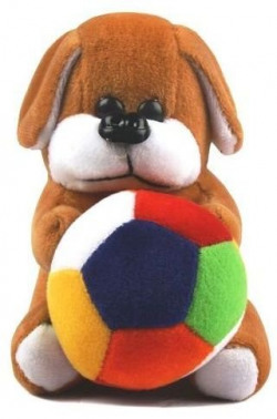Babique Ball Stuffed Soft Toy Plush for Kids Baby Boy Girl Birthday (Toys, Dog)