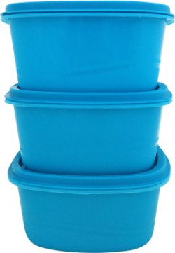 PRINCEWARE  - 1125 ml Plastic Grocery Container(Pack of 3, Blue)