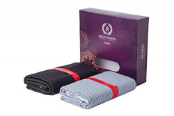 Regal Weaves by Arvind Fabric Gift Box (Unstitched, Multicolor, Free Size)- Single Pair Pack (FABPACKDES-28)