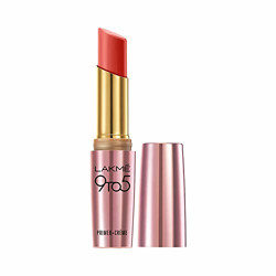 Lakmé 9To5 Primer + Creme Lip Color, Ruby Result CR1, 3.6 g