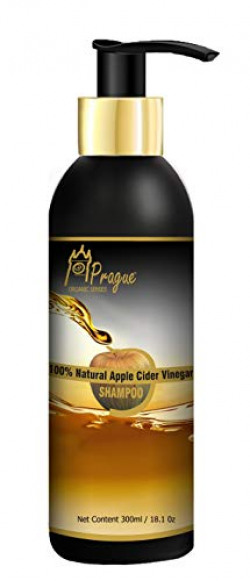 Prague Raw Apple Cider Vinegar Shampoo (Stronger & Shinier Hair) 300 ML