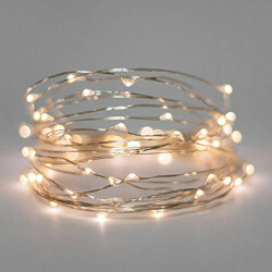 AtneP 30LED 3M Silver Lights Wire USB for Home Decoration