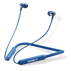 EDICT by Boat DynaBeats EWE02 Wireless Bluetooth in Ear Neckband Headphone with Mic (Blue)
