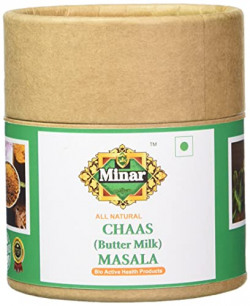 MINAR 100% Natural & Organic Chass (Butter Milk) Masala  100gm (Pack of 1)