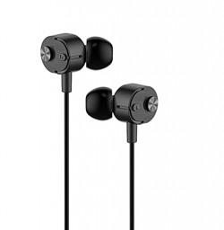 ROXO RX 02 Deep Bass in Ear Wired Earphones with HD Sound Surround & Mic for All Smartphones (Black)