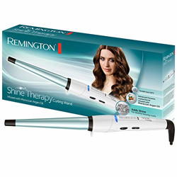 Remington CI53W Shine Therapy Curling Wand (White)