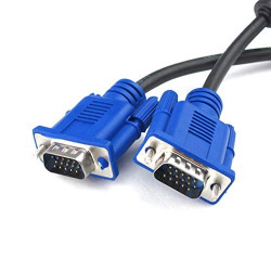 Posh Male to Male VGA Cable 1.5 Meter, Support PC/Monitor/LCD/LED, Plasma, Projector, TFT. VGA to VGA Converter Adapter Cable