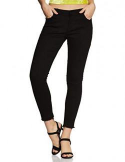 ABOF Womens Western Skinny Fit Mid Rise skinnyfit Jeans (BOA19AWWWJS3619065_Black_30)