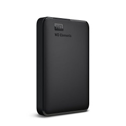 WD Elements 1TB Portable External Hard Drive, USB 3.0, Compatible with PC, Mac, PS4 & Xbox - (WDBHHG0010BBK-EESN)