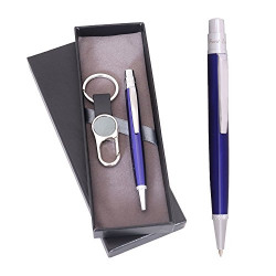Frontline Altis 300 Blue Ballpoint Pen Gift Set (Blue)