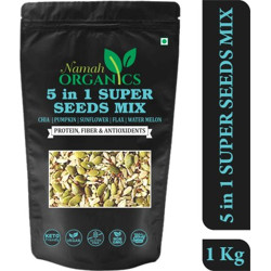 Namah Organics 5 in 1 super seeds mix 1000grms pack(1000 g)