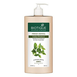 Biotique Bio Henna Leaf Fresh Texture Shampoo and Conditioner, 650ml