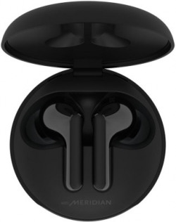 LG TONE Free HBS-FN4 with British Meridian Sound & Noise Isolation Bluetooth Headset(Black, True Wireless)