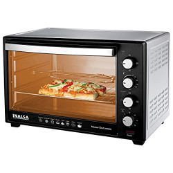 Inalsa Oven Masterchef 30Ssrc Otg (30 Liters) With Motorised Rotisserie&Convection,1600W,4 Stage Heat Selection,Stainless-Steel Finish (Silver),1600 Watts