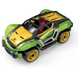 Toyshack Pull Back Die Cast Modified Metal Car for kids(Yellow_Green)